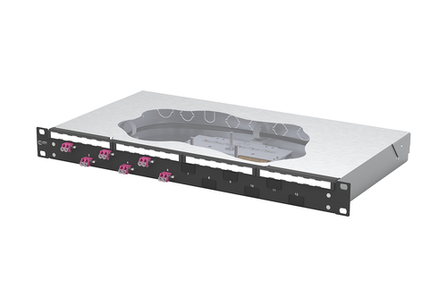 Metz Connect Patchfeld splice 6xLC-D OM4 schwarz 1504577506-C Metz Connect Patchfeld splice 6xLC-D OM4 schwarz 1504577506-C