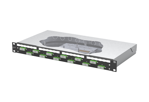 Metz Connect Patchfeld splice 12xSC-D APC OS2 schwarz 150459F212-C Metz Connect Patchfeld splice 12xSC-D APC OS2 schwarz 150459F212-C
