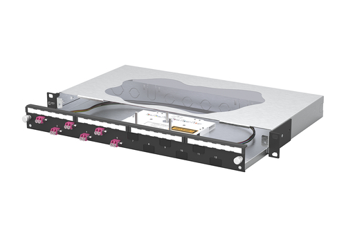Metz Connect Patchfeld splice 6xLC-D OM4 schwarz 1504677506-C Metz Connect Patchfeld splice 6xLC-D OM4 schwarz 1504677506-C