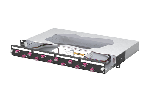 Metz Connect Patchfeld splice 12xLC-D OM4 schwarz 1504677512-C Metz Connect Patchfeld splice 12xLC-D OM4 schwarz 1504677512-C