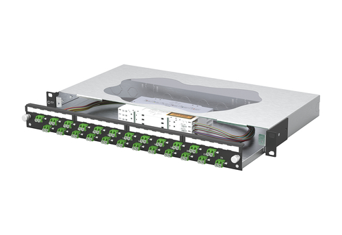 Metz Connect Patchfeld splice 24xLC-D APC OS2 schwarz 1504697624-B Metz Connect Patchfeld splice 24xLC-D APC OS2 schwarz 1504697624-B