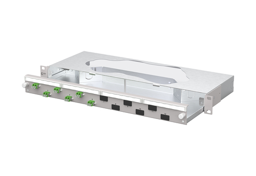 Metz Connect Patchfeld VIK 6xLC-D APC OS2 grau 1504907606-F Metz Connect Patchfeld VIK 6xLC-D APC OS2 grau 1504907606-F
