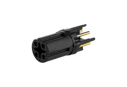 Metz Connect Leiterplattenbuchse M12 D-kodiert4-polig MMT060A115-0001