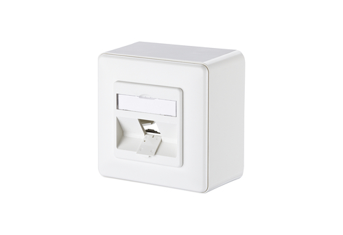 Metz Connect Modul Anschlussdose AP 1 Port unbestückt 130B10D10027-E