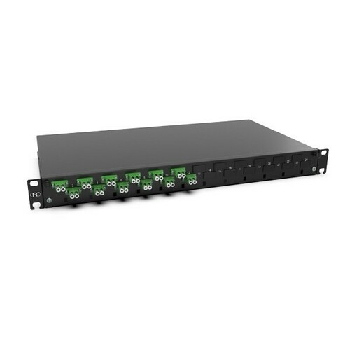 Rutenbeck Spleissbox 12xLC-D OS2APC gn schwarz 228030412-01 Rutenbeck Spleissbox 12xLC-D OS2APC gn schwarz 228030412-01