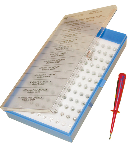 Scharnberger+Hasenbein Zwerglampensortiment I mit 120 Lampen sort. 90122