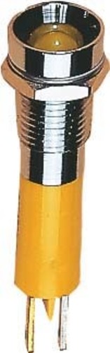 Scharnberger+Hasenbein LED-Signalleuchte 5mm 24-28VDC gelb 38102