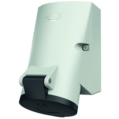 Mennekes Wanddose HW/VN 16A,4p,7h,500V,IP44 22932