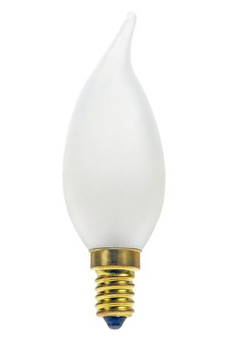 Scharnberger+Hasenbein Windstoßkerze 35x100mm 230V 40W E14 matt 40898 Scharnberger+Hasenbein Windstoßkerze 35x100mm 230V 40W E14 matt 40898