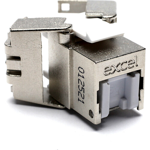 Excel Networking Modul Keystone Cat.6A Shutter.(24er-Pack) 100-184-24 Excel Networking Modul Keystone Cat.6A Shutter.(24er-Pack) 100-184-24