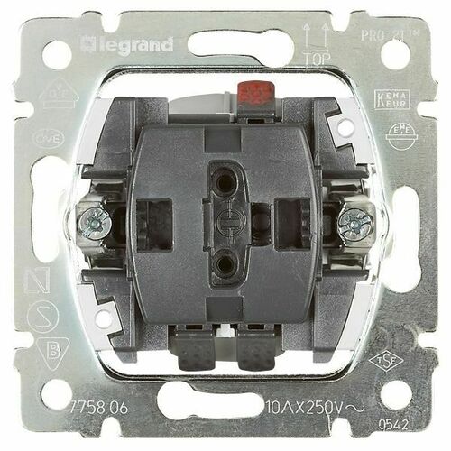 Legrand (BT) Wippschalter-Einsatz Jalousie, 1-pol. Legrand 775804