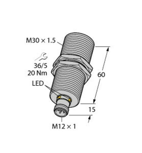 Turck Ultraschallsensor RU130U-M3 #1610034