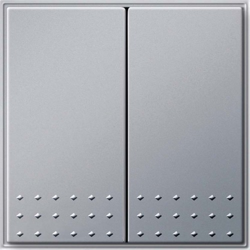 Gira Wippschalter aluminium Serien 091565