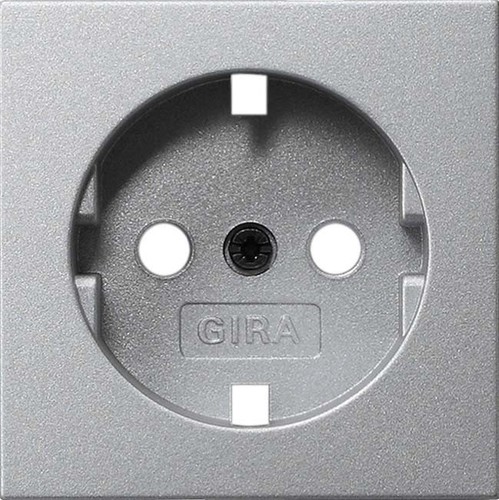 Gira Abdeckung aluminium 092026