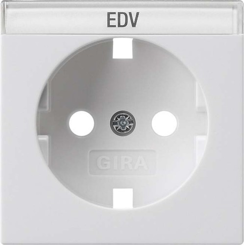 Gira Abdeckung reinweiß 144703