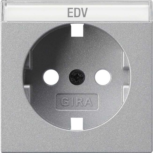 Gira Abdeckung aluminium 144726