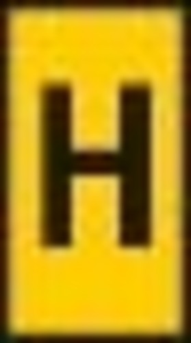 HellermannTyton Kennzeichnungsclip WIC3-H-PA-YE-C1