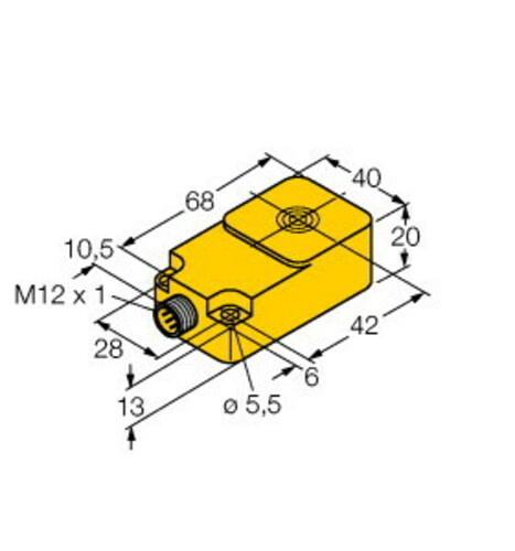 Turck Sensor induktiv BI8Q202LUH1141/S950