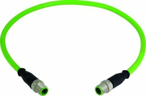 Harting Kabelkonfektion M12, D-cod, 0,5m 21349292477005