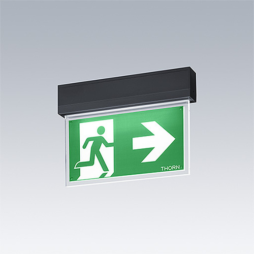 Thorn Sicherheitszeichenleuchte schwarz VOYAGER ST #96638184 Thorn Sicherheitszeichenleuchte schwarz VOYAGER ST #96638184