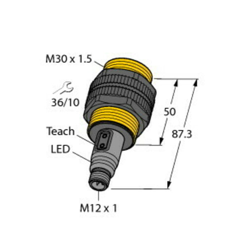 Turck Sensor kapazitiv BCT10S30UN6X2TH1151 Turck Sensor kapazitiv BCT10S30UN6X2TH1151