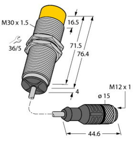 Turck Induktiver Koppler NICS-M30- #4300301