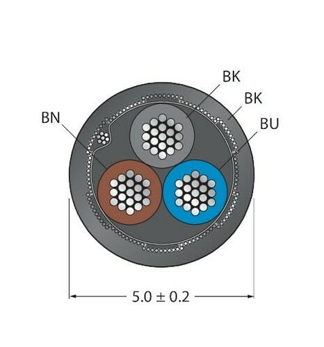 Turck Aktuator- u. Sensorleitung PUR CABLE3X0.34 #6627957