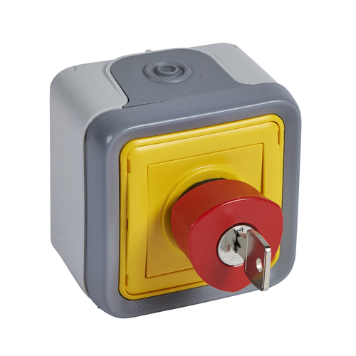 Legrand (BT) Nottaster gr mit Schloss 10A,250V Legrand 069728