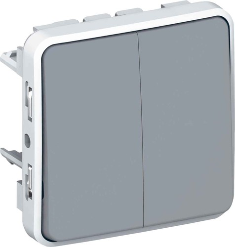 Legrand (BT) Doppelwechselschalter gr AP, 10A,250V, IP55 Legrand 069525