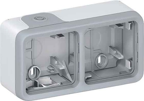Legrand (BT) AP-Gehäuse 2-fach gr horizontal Legrand 069672