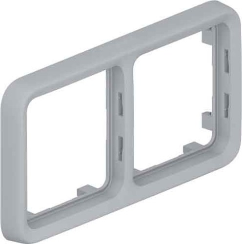 Legrand (BT) UP-Rahmen 2-fach gr horizontal Legrand 069683