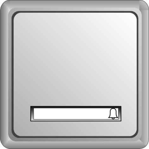 Elso UP-Taster reinweiß 252114
