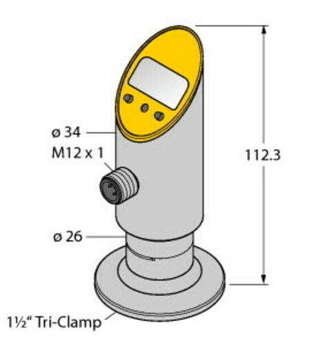 Turck Drucksensor frontbündig PS010V-607 #6833091