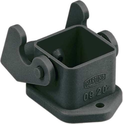 Harting Anbaugehäuse HAN 3A-AGG-QB schwarz 09200030327
