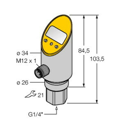 Turck Drucksensor PS025V3012UPN8XH1141