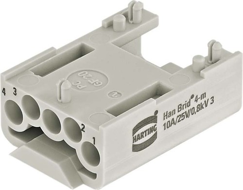 Harting Stifteinsatz 10A,50V 0,8 kV3 09120043011