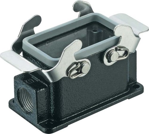 Harting Sockelgehäuse 2xM20,Gr.10 19370101270