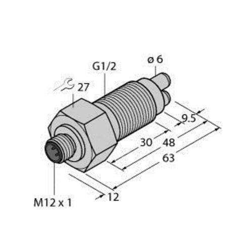 Turck Eintauchsensor FCSGL1/2A2NAH1141/A Turck Eintauchsensor FCSGL1/2A2NAH1141/A
