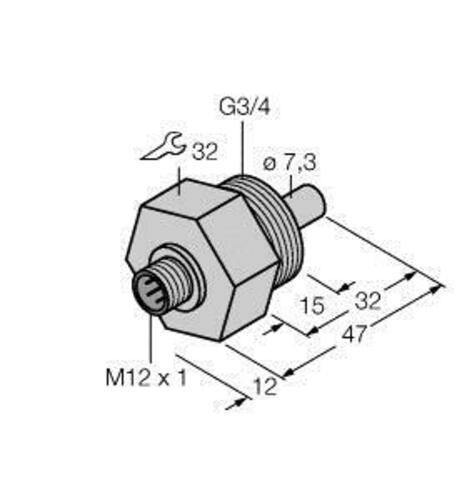 Turck Eintauchsensor FCSG3/4A4NAEX0H1141