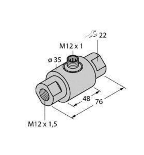 Turck Inline-Sensor FCID03A4NAH1141/M12