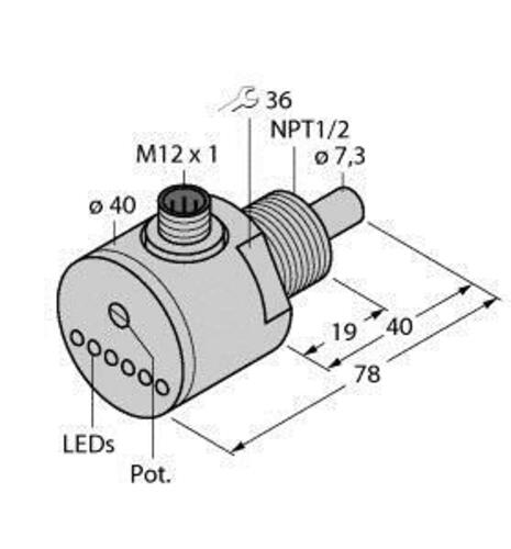 Turck Eintauchsensor FCSN1/2A4AP8XH1141