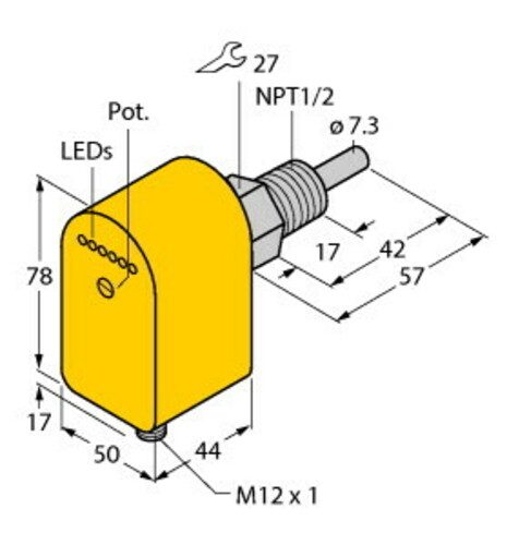 Turck Eintauchsensor FCSN1/2A4PAP8XH1141