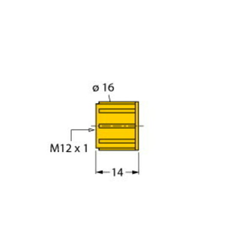 Turck M12x1 Verschlusskappen VK-M12 #6999025