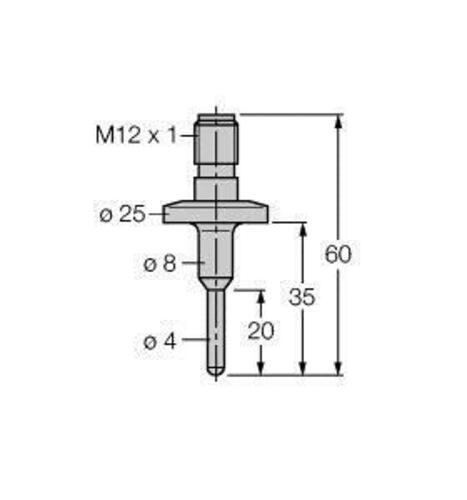 Turck Fühler Temperaturerfassung TP-504A-T #9910429