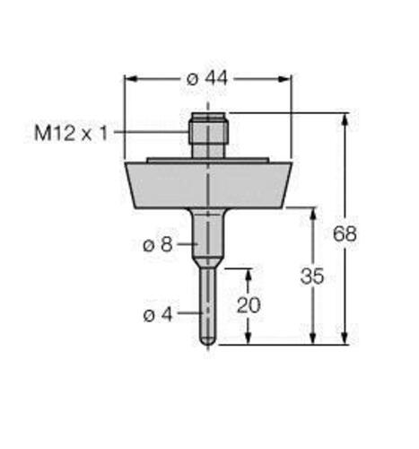 Turck Fühler Temperaturerfassung TP-504A-D #9910431