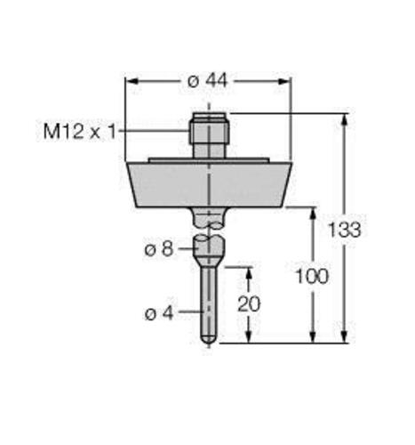 Turck Fühler Temperaturerfassung TP-504A-D #9910432