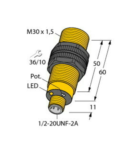 Turck Sensor kapazitiv BC10-S30-RDZ3X-B3131