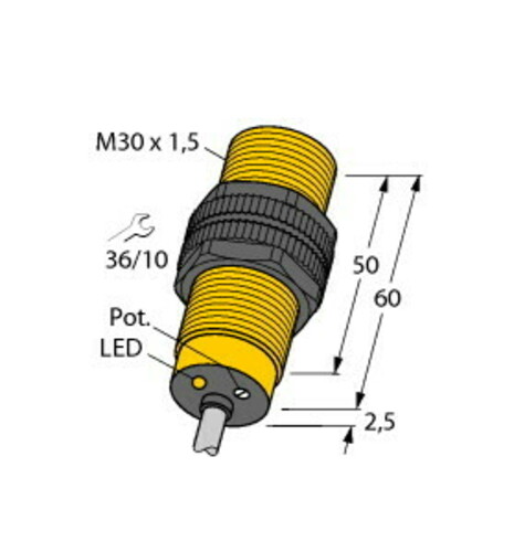 Turck Sensor kapazitiv BC10-S30-RZ3X