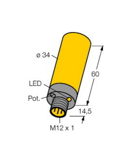 Turck Sensor kapazitiv BC15-K34-AN4X-H1141