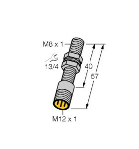 Turck Sensor induktiv BI1.5-EG08-LU-H1341